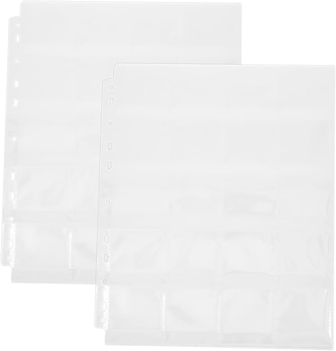 30pcs Negative Film Holder Binder Bag Portable Storage Sleeves for Film Negatives Acid Pouches for Safe Organization and