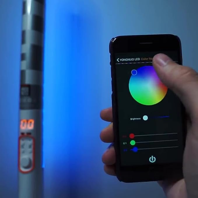 YONGNUO YN360 II YN360II LED Video Light Ice Light, 3200K-5600K Bi-Color RGB Full Color, CRI≥95 + APP + Remote Control