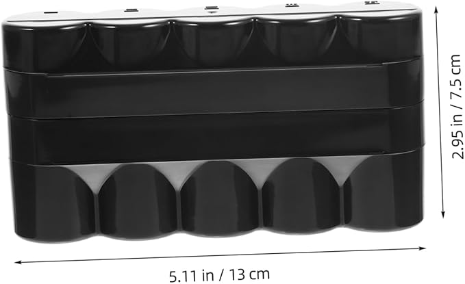 POPETPOP Film Canisters Storage Box Compact Hard Plastic Case for Shock Absorbing Holder for Safe Film Organization for Photography Enthusiasts and Travel