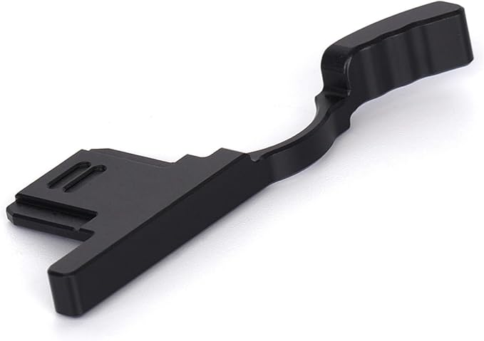 RX1R III Metal Thumb UP Grip for Sony RX1RIII RX1R3 RX1RM3 Digital Camera, Hot Shoe Full-Coverage Thumb Rest Support Holder, Not Affect The Use of Camera Buttons, Dial (Black)