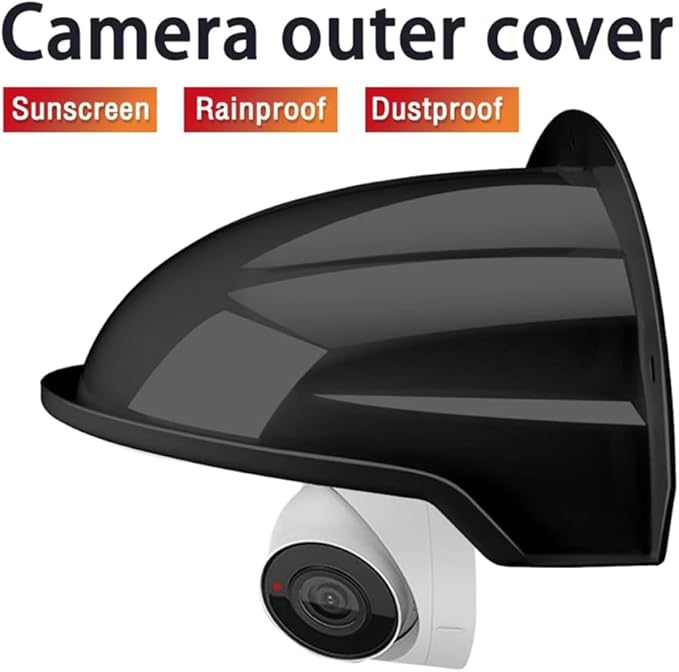 Kopinma Protective Cover Shield Wall Waterproof Rainproof Cover Outdoor Camera Protection Box Security Camera Outer Cover-A Easy Install Easy to Use