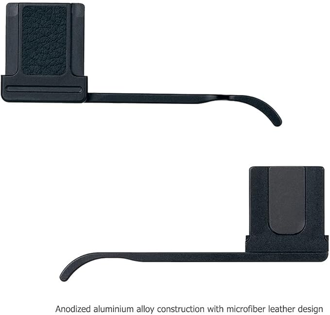 JJC Deluxe Metal Thumb Up Grip for Fujifilm X100VI Fuji X-E4 XE4 X-E3 XE3 X100V X100F X100T Thumb Rest Support Black, Not Affected The Use of Thumb Wheel