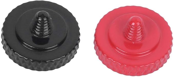 M ugast Shutter Release Button,Small Lightweight All Metal Camera Shutter Release Button with Rubber Ring,for Fuji X Series Cameras(2 Pack)