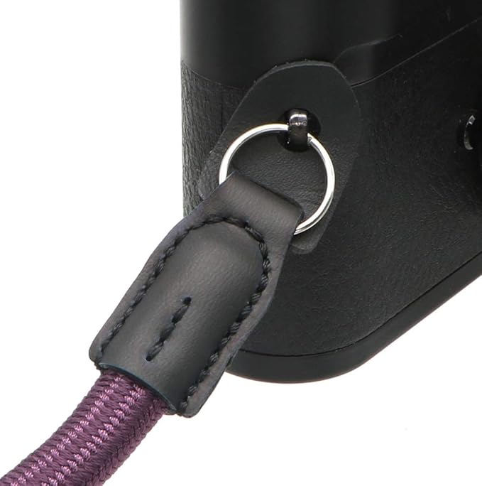 HITHUT Adjustable Rope Camera Wrist Strap Hand Strap for SLR DSLR Digital Mirrorless Cameras Purple