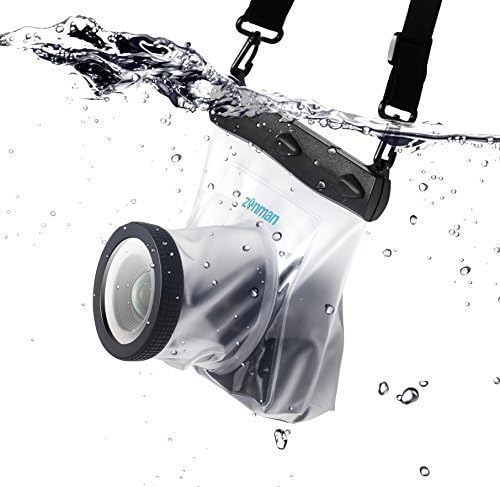 ZONMAN DSLR Camera Univeral Waterproof Underwater Housing Case Pouch Bag for Canon Nikon Sony Pentax Brand Digital SLR Cameras