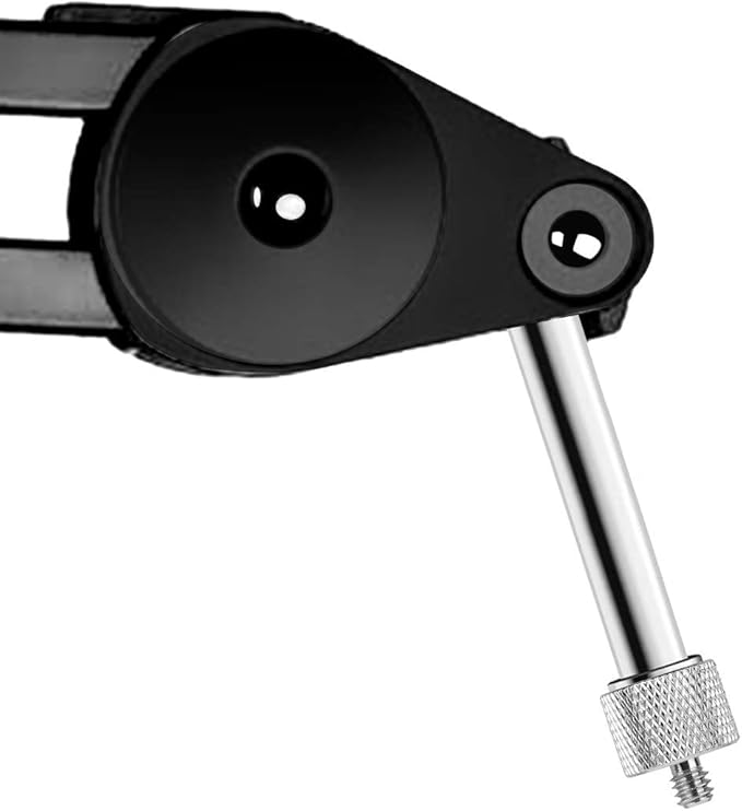 Mic Stand Adapter, ChromLives Microphone Screw Adapter 1/4''-20 to 5/8''-27 Male to Female Threaded Mic Adapter, for Camera Monitor, Microphone Stand, 4 Pack (sliver)