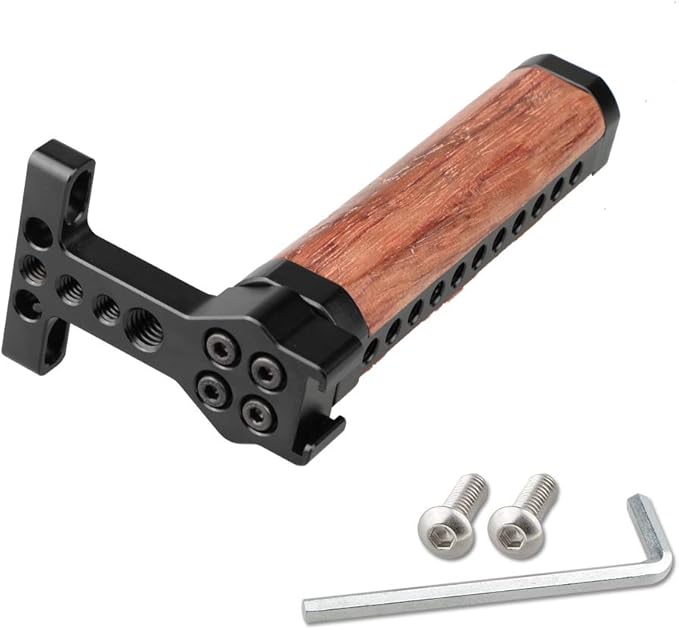 CAMVATE Brazilian Wooden Top Handle Grip for Camera Cage - 1721