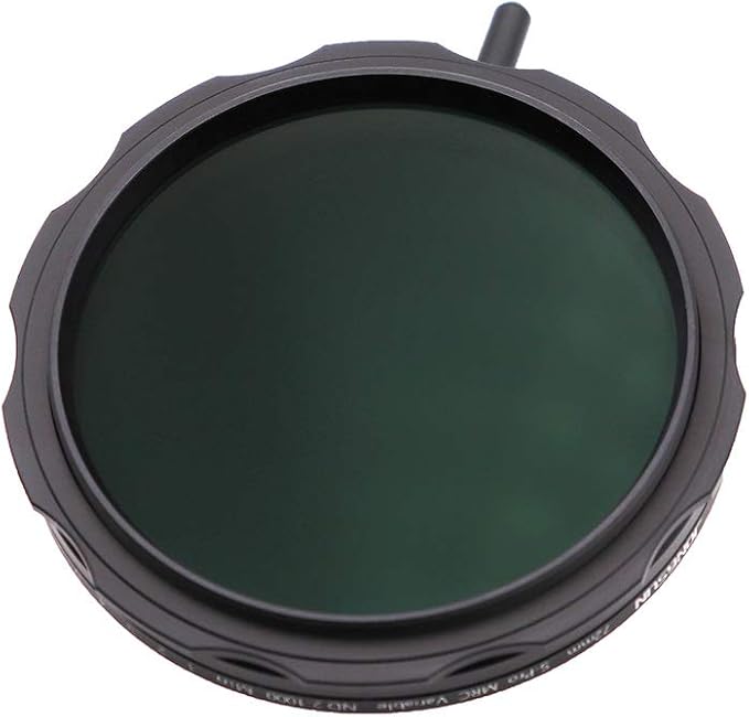 JONGSUN 72mm Variable ND Filter, S-Pro MRC 16 Layers Nano Coatings, More Than 10 Stop ND2-ND1000 Stepless Adjustment Graduated, Lens Cloth Kit,Camera Neutral Density Filter