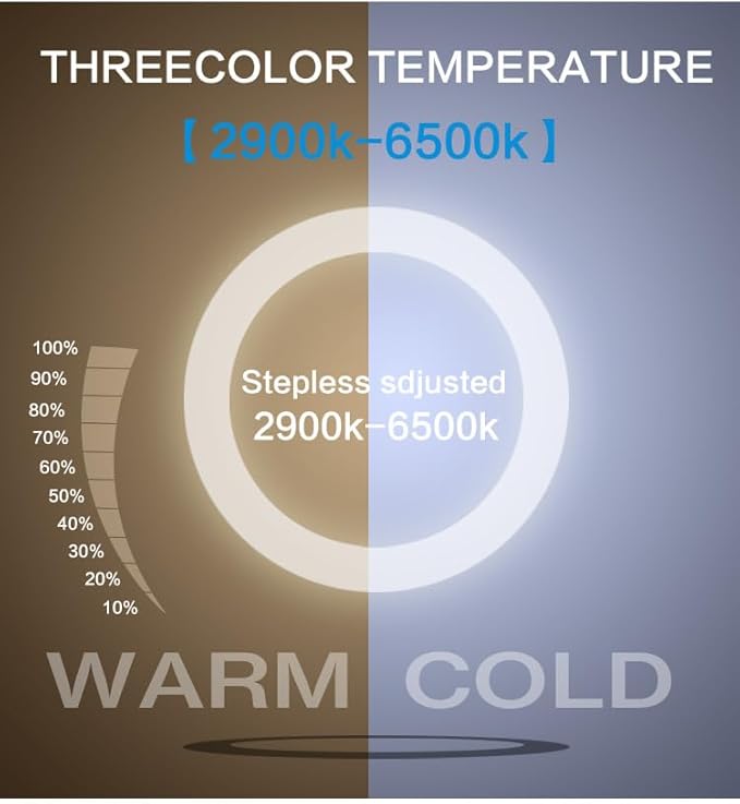 Photography 18" LED Ring Light Tripod Stand Phone Holders Remote Control Multi-Camera Live Broadcast Kit A,YouTube Live Streaming Brightness Control for Photography Videography, Vlogging, Streaming