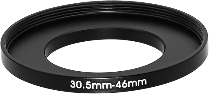 30.5-37/42/43/46/49/58mm Step Up & Step Down Rings Adapter for Lens and Filter 30.5-37 Filter Adapter Ring 30.5mm Lens to 37mm Filters (30.5-46mm)