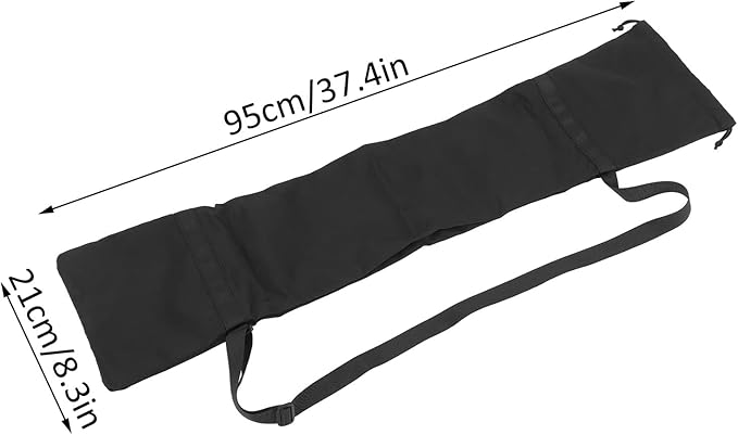 Universal Tripod Carrying Case Bag Photography Carrying Case Tripod Bag Studio Light Stand Tripod Monopod Camera Case Carrying Bag with Shoulder Strap (34x20x24cm / 13.4x7.9x9.4in)