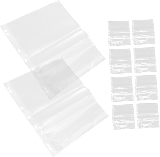 TEHAUX Supplies: 10 Pack Negative Film Sleeves Rigid Print Protectors for Archival Storage for Storage