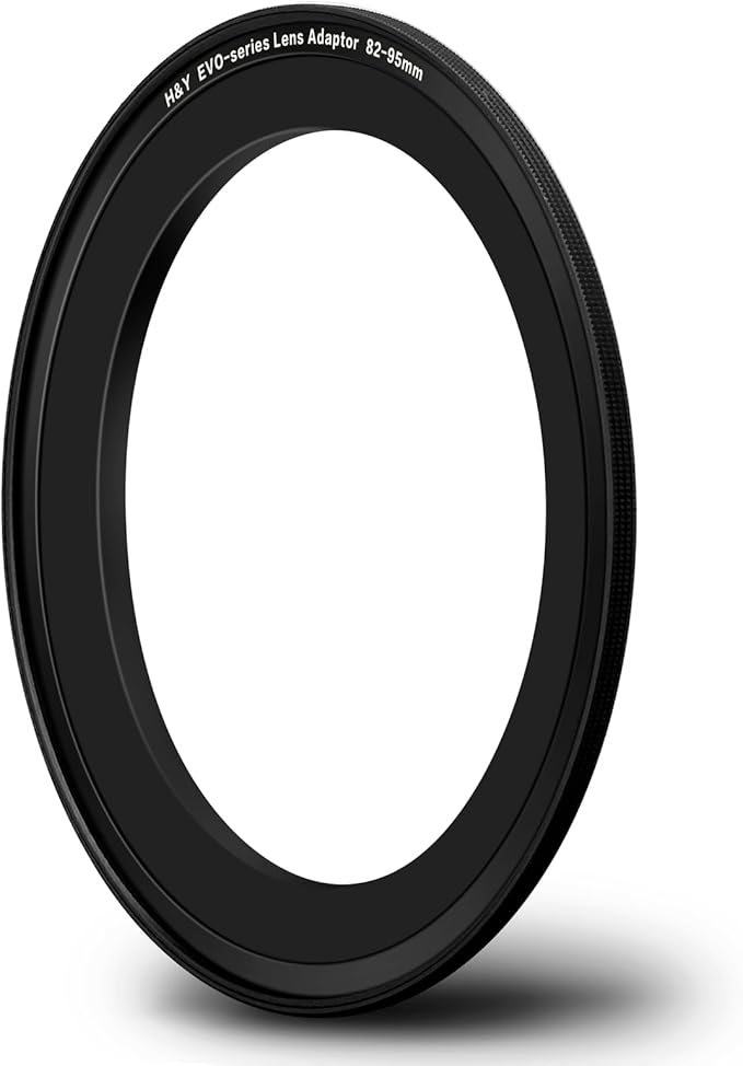 H&Y Magnetic Step Up Filter Ring 82 to 95mm, Ultra-Slim Aluminum Lens Filter Stepping Ring for Adapting 82mm Lens to an 95mm Filters, EVO Series
