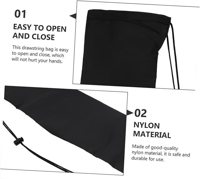 6Pcs Tripod Carrying Case Heavy Duty Drawstring Bag with Comfortable Shoulder Straps for Photo Equipment and Outdoor Photography