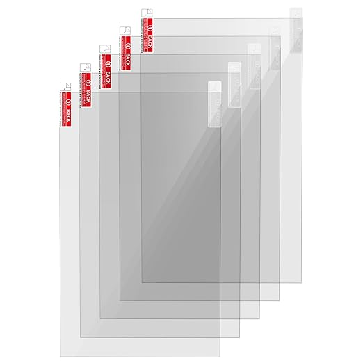 KOYOFEI 5PCS Screen Protector for 10.1'' LCD 3D Printers, Screen Protective Film for ELEGOO Saturn 2, Saturn 8K, Sonic Mighty 8K, Photon M3 Premium Resin 3D Printers