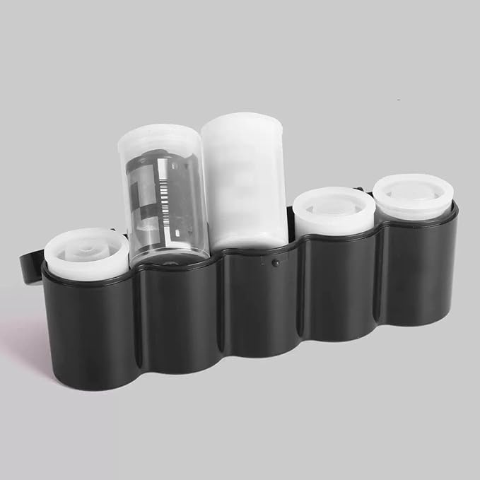35mm Film Storage Box 5 Rolls 135mm Black White Color Container Case Organization Hard Case Replacement Accessories Canister Holder