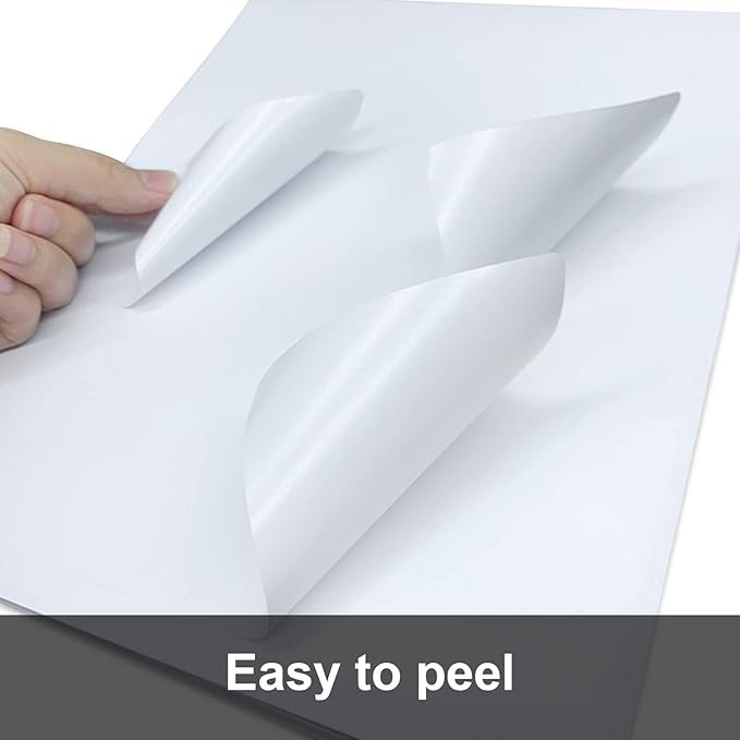 [30 Sheets 180 Labels] Shipping Labels 3 1/3"x4" Printable White 6 up Labels for Laser/Inkjet Printers, Mailing FBA Address Label Sticker Paper - Permanent Adhesive Label Blank