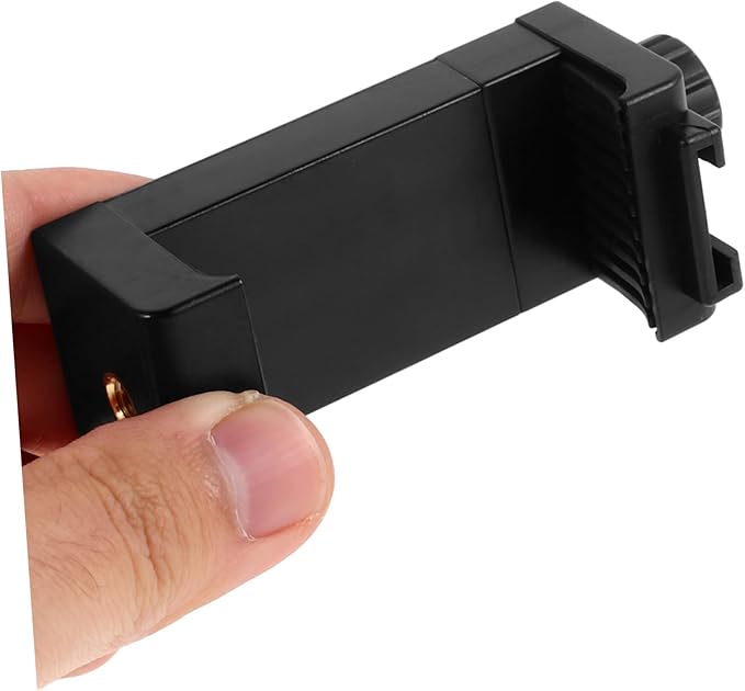 ARTIBETTER Rotation Hot Shoe Phone Mount Clip Universal Cell Phone Holder Tripod Adapter for Mobile Photography Camera Cold Shoe Mount Compatible with Selfie Stick and Mini Tripod