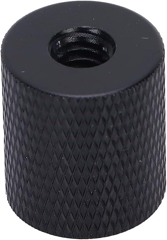 VINGVO 3/8 to 1/4 Tripod Adapter, Female 3/8 Inch‑16 to Female 1/4 Inch‑20 Aluminum Alloy Thread Adapter 16mm Outer Circle Diameter for Tripods, Ball Heads, Monopod, Light Stands