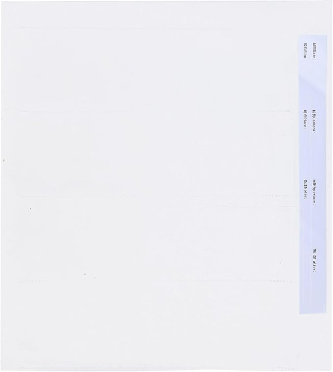 135 45 Negatives Archiving Covers 120 Negativess Film Storage Pages Film Negatives Storage for Organizing Films