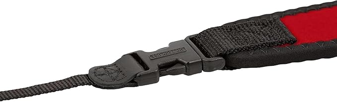 OP/TECH USA Classic Strap (Red) – Neck & Shoulder Strap for Camera and Binocular Use with Adjustable Design for Comfort and All-Day Carry - Made in USA