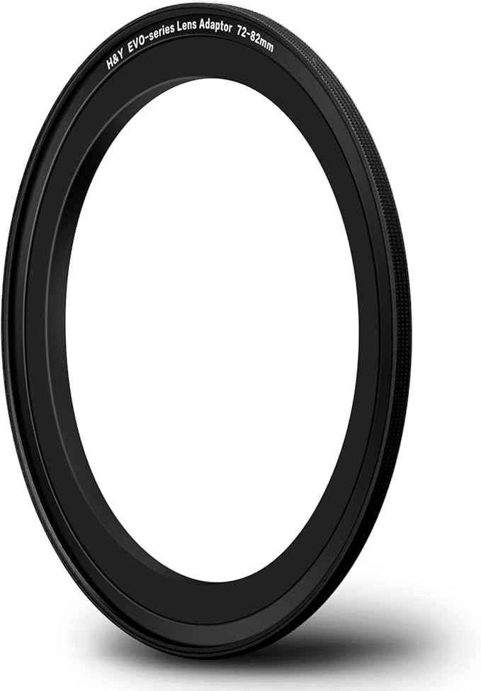 H&Y Magnetic Step Up Filter Ring 72 to 82mm, Ultra-Slim Aluminum Lens Filter Stepping Ring for Adapting 72mm Lens to an 82mm Filters, EVO Series