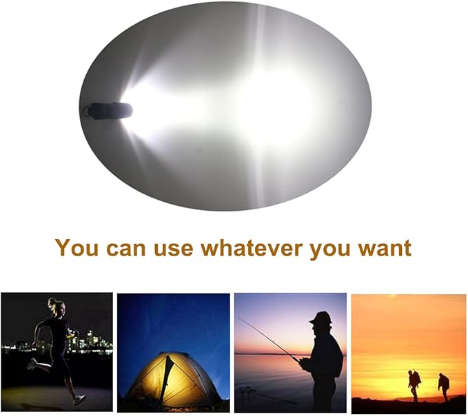 SdeNow Mini Flashlight Keychain EDC 200 lumens USB Micro Rechargeable Pocket Waterproof Flashlight