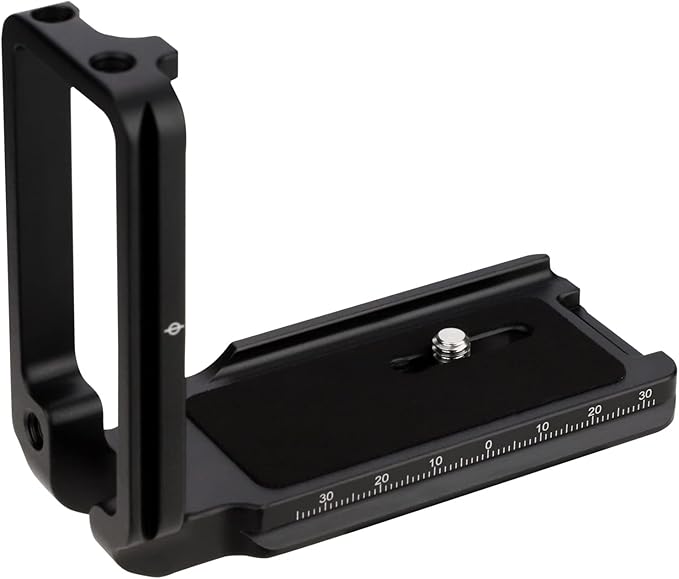 Haoge HG-M4 L Bracket for Sony A7M4 A7IV ILCE-7SM3 A7SIII/A7S3 a7s3 A74 a7riv a7r4 a7Rm4 a9ii Camera, 1 Piece Integrated Metal Arca Style Vertical Horizontal Switching
