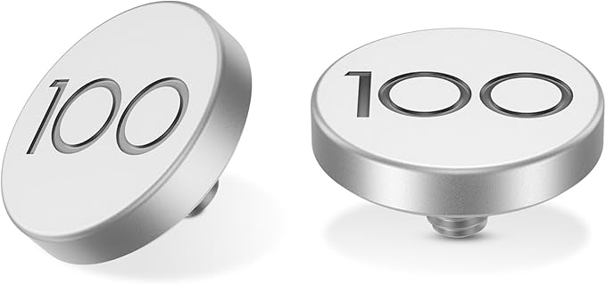 JJC Camera Shutter Button for Leica Q3 Q3 43 Q2 Q Q-P Digital Cameras, Soft Shutter Release Button with '100' Imprint for Leica's 100 Anniversary, Comfortable & Precise Pressing
