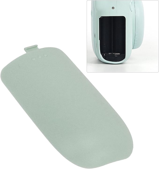 Battery Door Cover Compatible with Mini 12, Camera Battery Cover Replacement Mini 12 Camera Accessories, Battery Door Cover Repair Lid (Green)