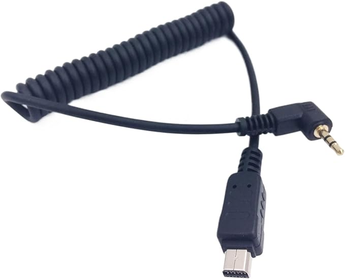 Compatible for Olympus E30/E400-E450/E510-E520/E600-E620-3.5mm Shutter Release Connecting Cable