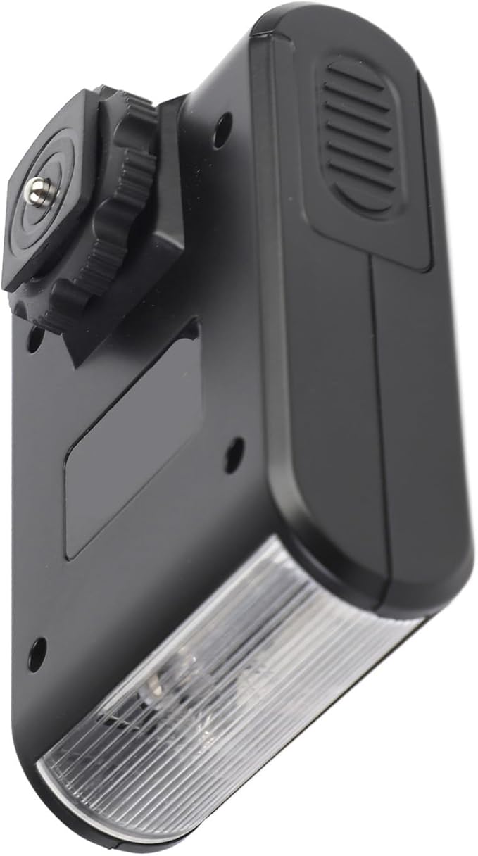 Camera Flash for DSLR Cameras, Portable Mini Digital Hot Shoe Mount Flashlight Built in Digital Slave and Auto Pre Flash Sensor, Hot Shoe Flash Camera Accessories for Photography