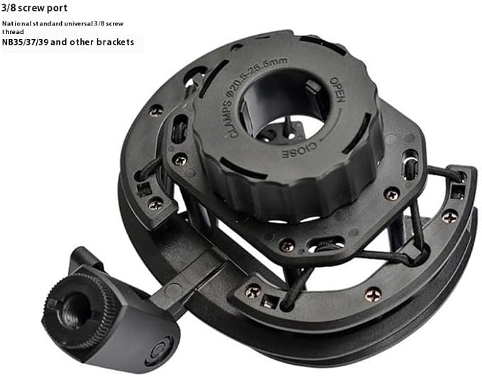Microphone Shockmount for AKG C414 C214 LEWITT LCT440 LCT240 LTC249