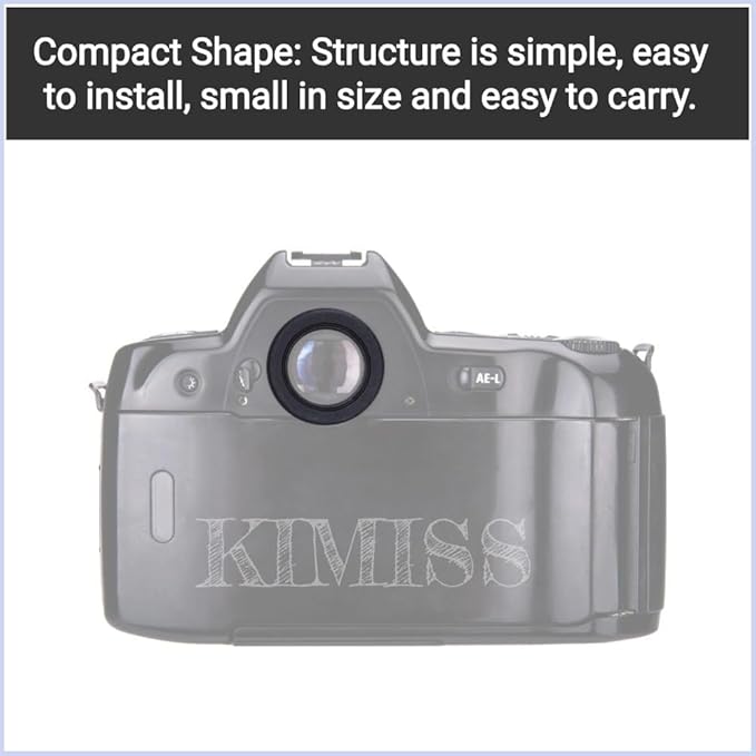 KIMISS Eye Cup Protector, DK‑17 Rubber Camera Eyecup Eye Cup Viewfinder Eye Piece for D800 D800E D810 D3 D3S D3X D4 D4S D5 D700 DF Camera