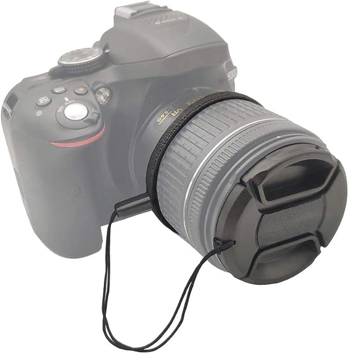 67mm Lens Cap Cover with Leash for AF-S Nikkor 85mm f/1.8G,AF-S 18-140mm f/3.5-5.6G,AF-S 18-300mm f/3.5-6.3G for Nikon D7200 D7100 D7000 D800 D600 D90 D5300,ULBTER Lens Cap & Cover Keeper -2 Pack