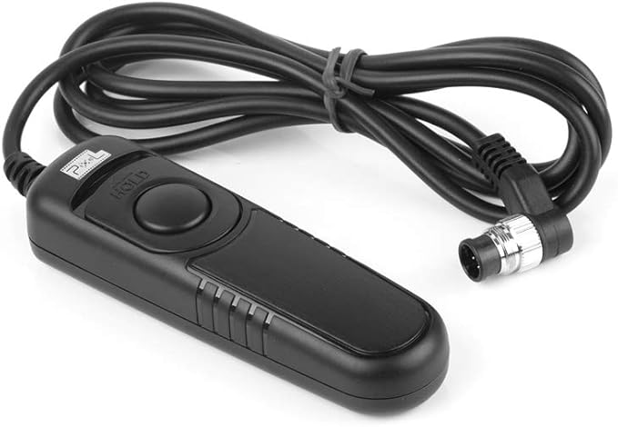 Shutter Release Cable for Nikon, Pixel RC-201-DC0 Cable Release for Nikon Fujifilm Digital SLR Cameras Replaces Nikon MC-30A