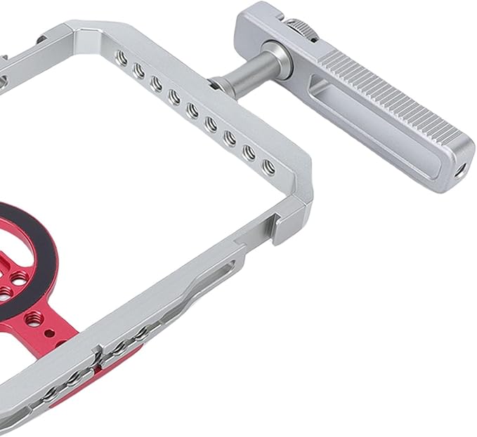 Jiawu Universal Phone Cage, Smartphone Video Rig Kit with Handles, Handheld Filmmaking Vlogging Case Stabilizer for Videomaker Fit for iOS Phone 12 to17,Cold Shoe Interface