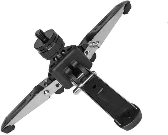 Multifunctional Monopod Tripods Stand with 3/8 Screw Hole and 360 Degree Rotation for Creative Shots Aluminum Alloy Tripods Stand