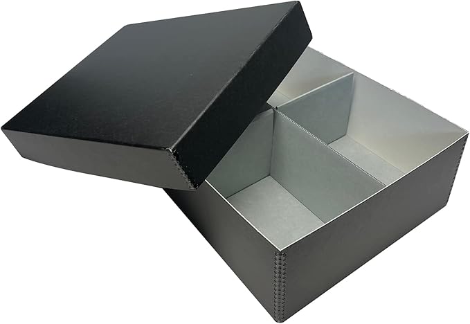 Lineco, 4x6 Photo Storage Box, Archival Pictures Organizer, Holds up to 1700 of 4 x 6 Photograph, Store & Preserve Prints, Docs, Reports, Removable Lid 15.5" x 12" x 5"