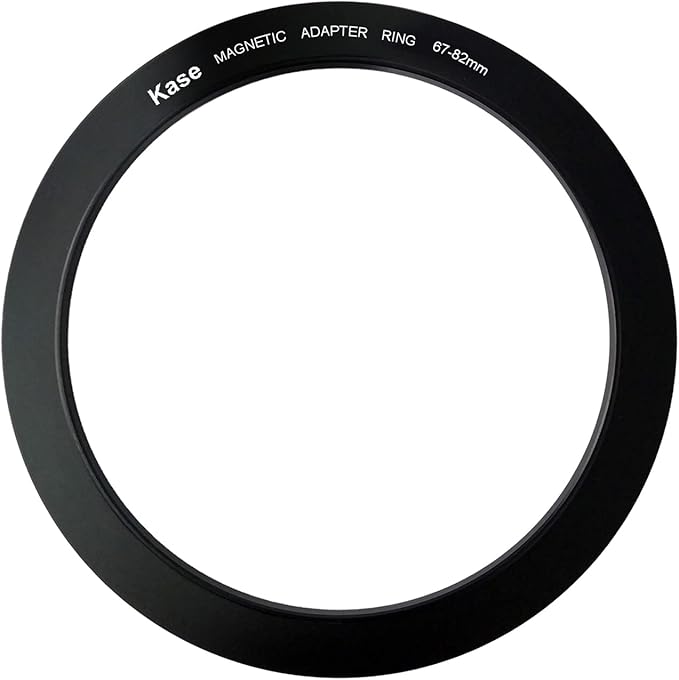 Kase Magnetic 67-82mm 67mm to 82mm Filter Step-Up Adapter Ring for Wolverine Magnetic Filters