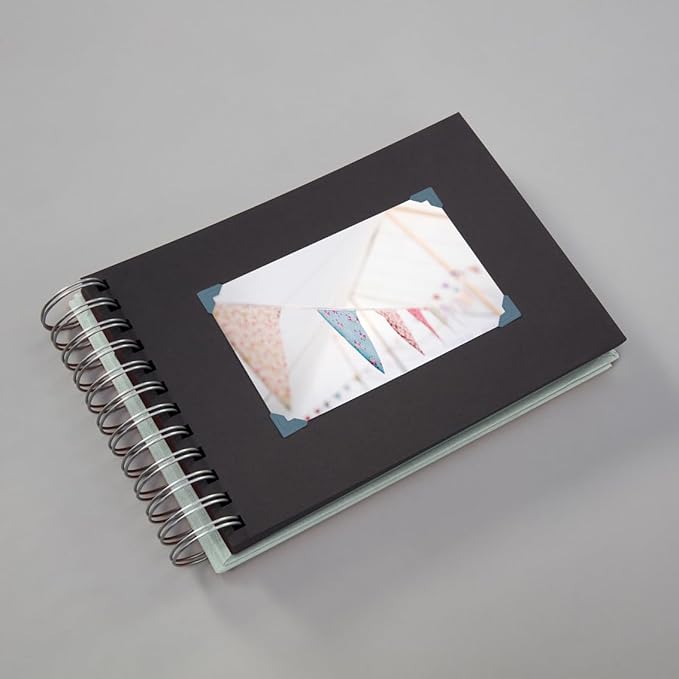 Semikolon 372298 Self-Adhesive Photo Corners Pack of 252 - Storage Pack, Adhesive Pads for Photo Book and Photo Album - Grey Blue