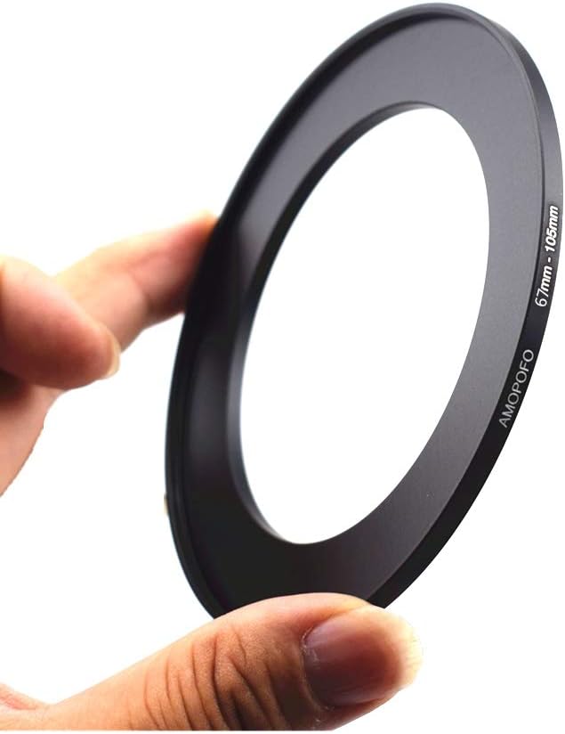 67mm to 105mm Camera Filters Ring Compatible All 67mm Camera Lenses or 105mm UV CPL Filter Accessory,67-105mm Camera Step Up Ring