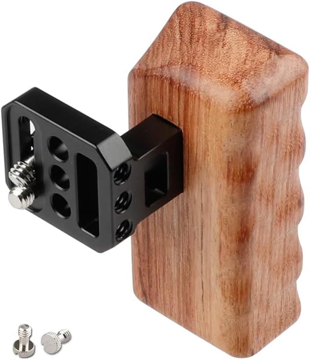 CAMVATE Wooden Handle Grip for Panasonic Camera GH Series(Left Hand) - 1648