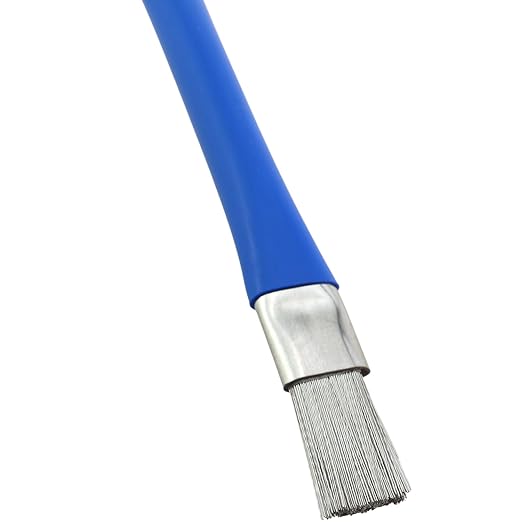 3PCS Blue Dual Head Multi Purpose Static Brush Computer Electronic Component Anti Static IC Cleaning Tool Suitable for Circuit Board and Keyboard