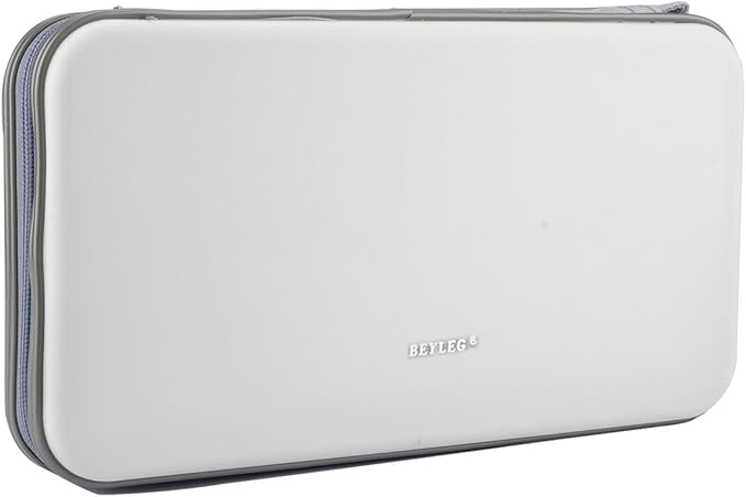 72 Capacity Heavy Duty CD DVD Blu-ray Media Case Storage Holder Organizer Wallet (White)