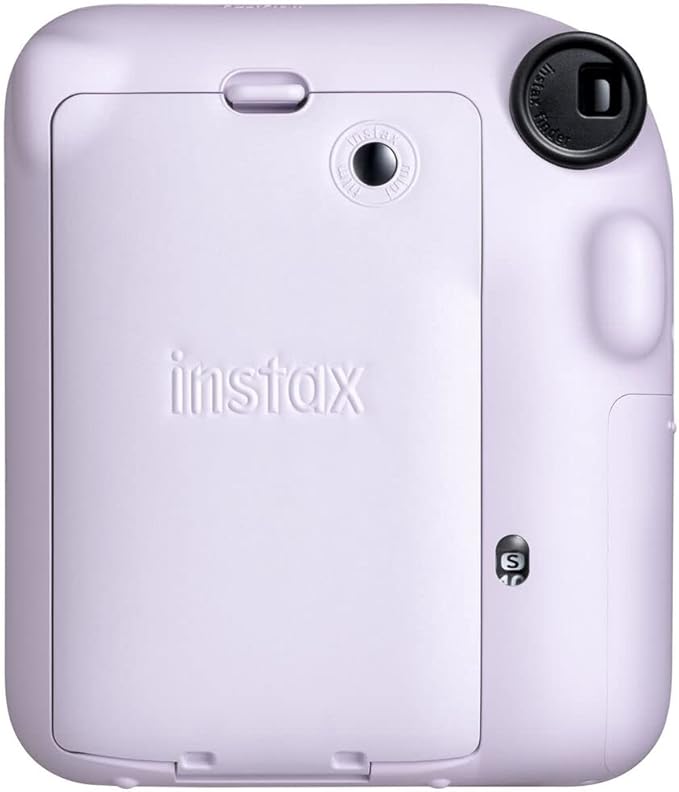 Fujifilm Instax Mini 12 Instant Camera Lilac Purple Bundle with Fuji Instax Mini Film Value Pack (40 Sheets) + Protective Carrying Case + Photo Album + Microfiber Cleaning Cloth