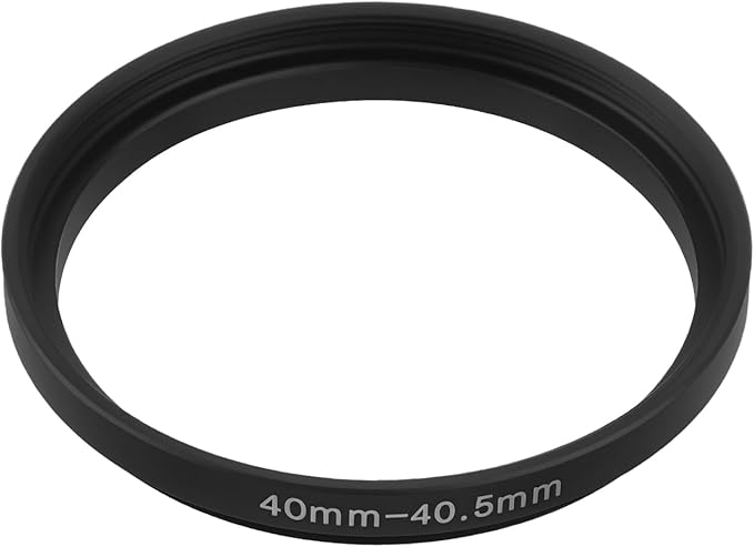 ECSiNG 1PC 40mm-40.5mm Step up Filter Ring 40mm Male to 40.5mm Female Lens Adapter Easy Lens Conversion for Using Filters Across Different Lens Sizes