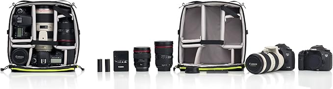 f-stop – Shallow Medium Internal Camera Unit (ICU) Pack Insert for DSLR, Mirrorless, Photo Gear Storage and Carry Protection