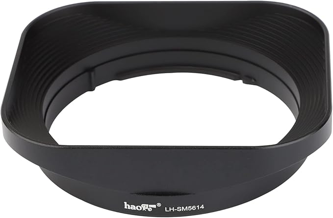 Haoge Bayonet Square Metal Lens Hood for Sigma 56mm F1.4,18-50mm F2.8 DC DN | Contemporary Lens LH-SM5614