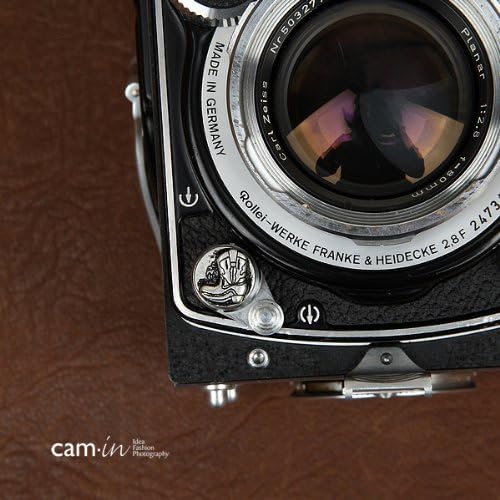 cam-in CAM9101 Soft Shutter Button, Release Button, Creative Type, Diameter 0.4 inches (10 mm) (Iron Shoes 1)